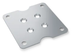 BR-300 Ayak Adaptör Plakası 70×70, kapalı konum