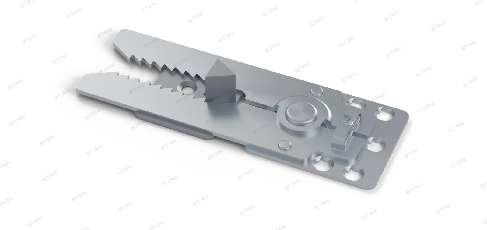 BR-500 Metal Köşe Birleştirici, açık konum
