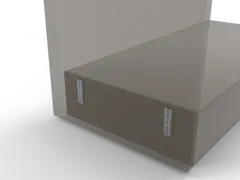 BR-511 Başlık ve Kolçak Bağlantı Kızağı 15 cm, mobilyada: takılı